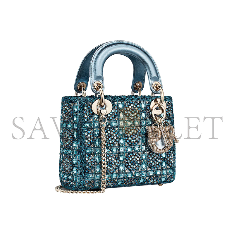 D*or lady D*or bag m0505orhr-m259 (20*17*8cm)